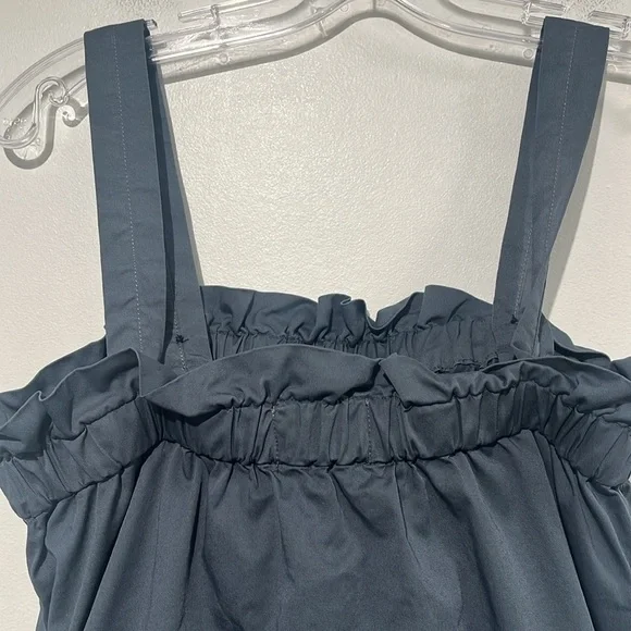 Everlane  The Paperbag Dress in Dark Slate - size M - Picture 8 of 11